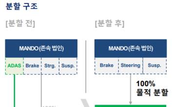 물적분할 나선 만도, LG화학 경험에 냉담해진 주주들