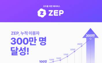 메타버스 플랫폼 ZEP, 정식 서비스 8개월 만에 이용자 300만명 돌파