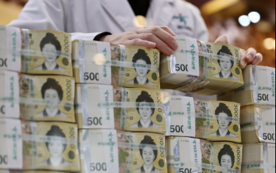 4월 외환보유액 4047억달러…5년 만에 최저