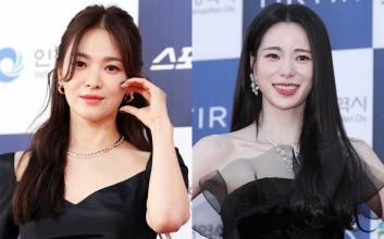 [얼마예요] “오늘은 블랙이야 연진아”…송혜교‧임지연, 드레스 자태 대결