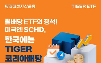 미래에셋, ‘TIGER 코리아배당다우존스 ETF’ 신규 상장