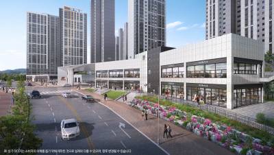 83만㎡ 규모의 대상공원 인근 브랜드 상가 ‘힐스 에비뉴 창원 더 퍼스트’ 공급