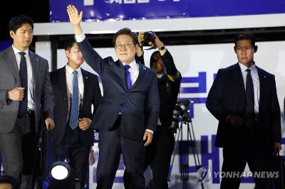 민심은 '정권 교체' 향했다...21대 대통령 이재명 