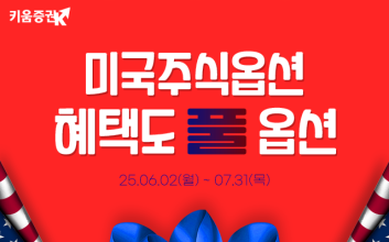 키움증권, 미국주식옵션 거래고객 대상 이벤트 진행