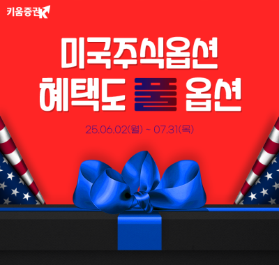 키움증권, 미국주식옵션 거래고객 대상 이벤트 진행