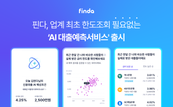 핀다, 업계 최초 한도조회 필요 없는 ‘AI 대출예측서비스’ 출시