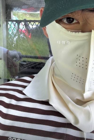 BTS 뷔, 전역하고 뭐하나 했더니… 골프 삼매경