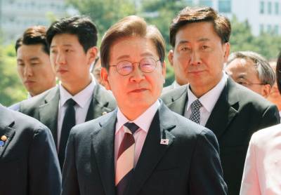  李대통령, 국회 도착…취임 후 첫 추경안 시정연설