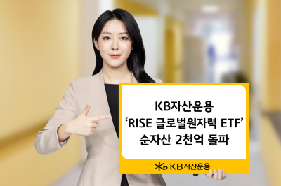KB자산운용, ‘RISE 글로벌원자력 ETF’ 순자산 2000억원 돌파