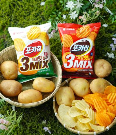 “감자칩이 제철”…오리온, ‘포카칩 햇감자 3MIX’ 2종 출시