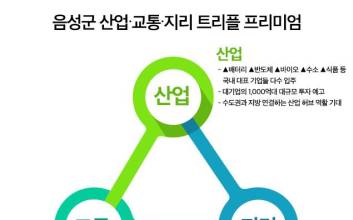 산업∙교통∙지리 ‘트리플 프리미엄’, 음성 부동산 떠받친다