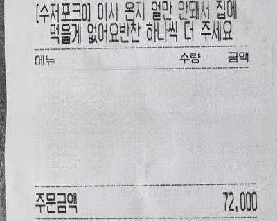 "집에 반찬 없으니 더 달라"...배달거지 어떻게 대처하나요?