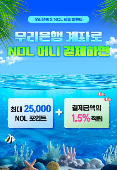 우리은행, 놀유니버스와 제휴...최대 2만5000포인트 쏜다