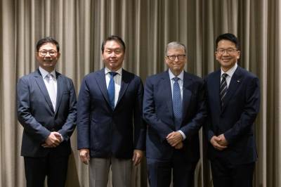 최태원, 빌 게이츠 회동…“바이오·에너지 협력 모색”
