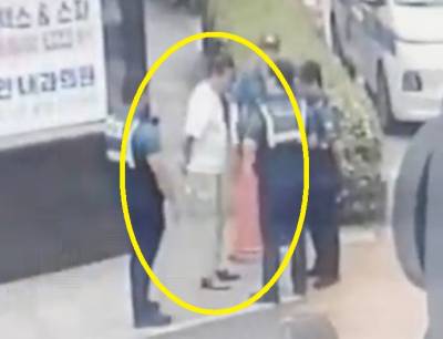 "헉 경찰이다" 담배꽁초 버리고 도망간 남성…잡고보니 코인 사기범