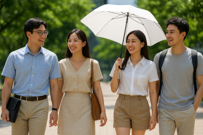 처서 무색한 불볕더위…린넨·밝은 톤 옷차림 필수 