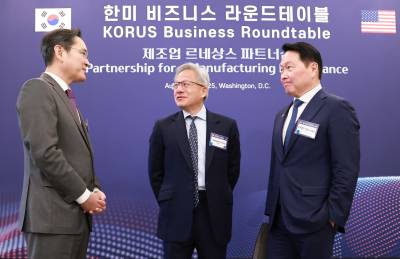 "HBM 삼각관계 모두 만났다"...젝슨 황 가운데 두고 선 삼성 이재용과 SK 최태원
