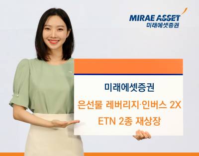 미래에셋증권, 레버리지ㆍ인버스 2X ‘은선물 ETN’ 2종목 재상장