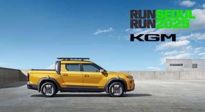 KGM, 무쏘 EV 앞세워 ‘런서울런 2025’ 러너들과 달린다