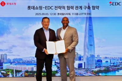 롯데쇼핑, 캐나다수출개발공사와 전략적 협력