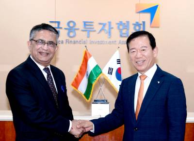 서유석 금투협 회장, 印 거래소 대표와 금융 협력 논의