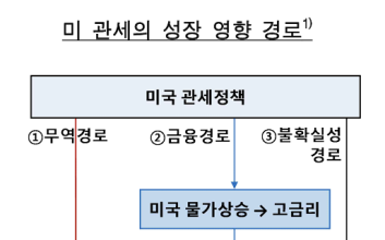 美 관세 여파...국내 성장률, 올해 0.45%p·내년 0.6%p↓ [통화신용보고서]