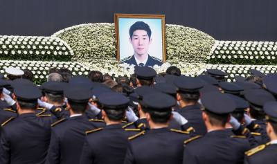 故 이재석 영결식 날 불거진 '함구 지시' 의혹…파문 확산