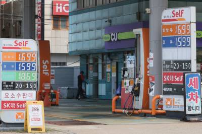 "해외는 올랐지만, 국내 휘발유는 6주 연속 하락"...평균가 1659.5원