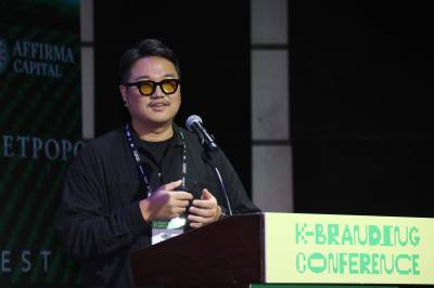 기조연설 하는 신경철 태극당 대표