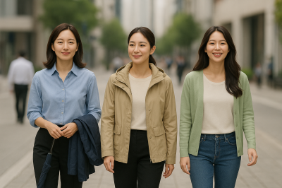 25일 전국 비 그친 뒤 늦더위…얇은 겹옷과 방수 아이템 챙겨야