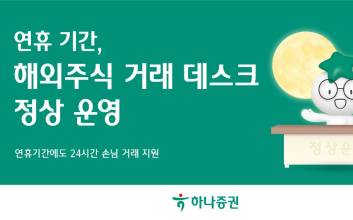 추석에도 해외주식 해볼까...해외데스크 여는 증권사들