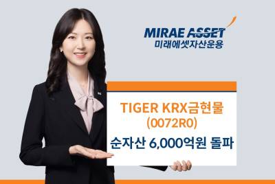 금값 고공행진에 자금 몰린 ETF…미래에셋 금현물 ETF 순자산 6000억 돌파