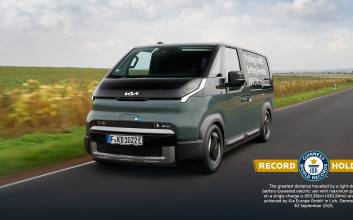 665kg 싣고 693km…기아 PV5, 기네스 세계 등재