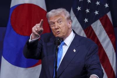 트럼프 “韓과 적극적 협력…낙후된 美 조선업 되살릴 것”