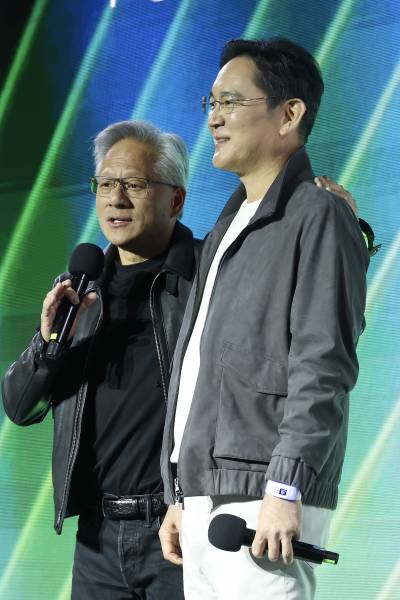 이재용·정의선·젠슨 황 '깐부치킨 치맥 회동'…AI 동맹의 밤