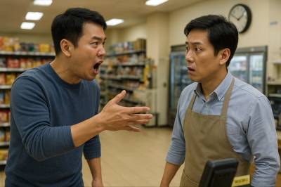 "고맙습니다" 인사했다고…"예의 없고 무식해" 호통친 손님 '황당'