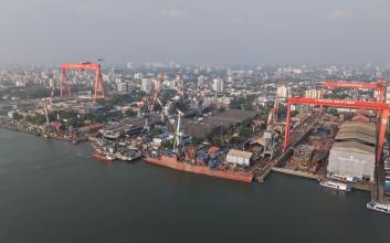 HD현대重, 인도 함정 시장 진출