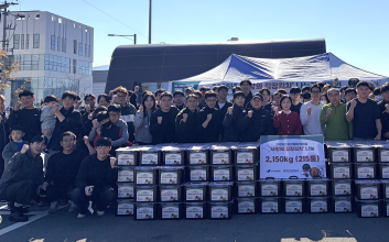 크로바케미칼, 경산지역 취약계층에 김치 나눔 행사