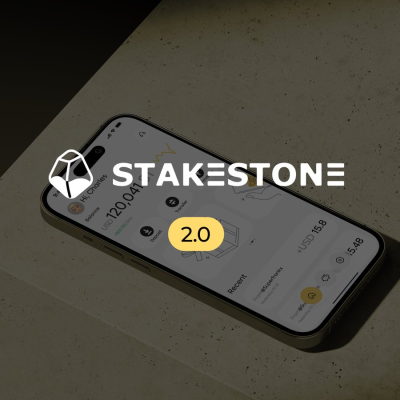 스테이크스톤 2.0 크립토 네이티브 네오 뱅크로 진화…"자율 경제 시대 연다"