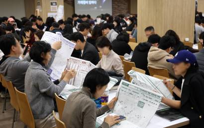 英 BBC '韓 수능' 평가..."악명 높은 8시간짜리 마라톤 시험"