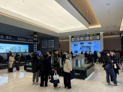 시흥시, 3년만에 신규 물량 공급....'시흥거모지구 대방 엘리움' 견본주택 개관