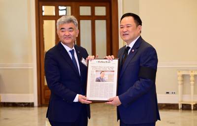 정원주 대우건설 회장, 태국 총리 예방…한류기반 'K시티' 조성