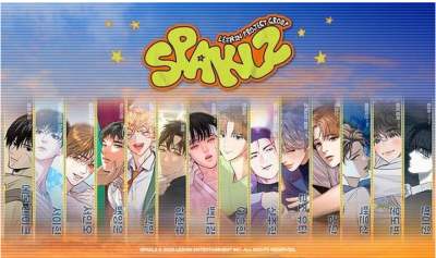 ‘웹툰 캐릭터가 데뷔한다고?’…레진, 프로젝트그룹 '스파클즈' 공개