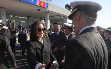 "임세령 패션템 무슨 브랜드?"…아들 임관식 '올블랙' 주목