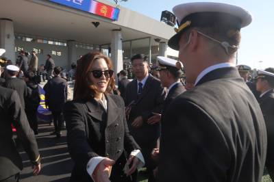 "임세령 패션템 무슨 브랜드?"…아들 임관식 '올블랙' 주목