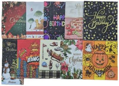 연말 모임 필수품 '장식 냅킨'에서 유해물질 검출…"입 닦지 마세요"