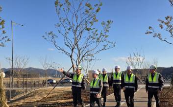 HDC현대산업개발,  동절기 안전 강화 위한 경영진 현장 점검 진행