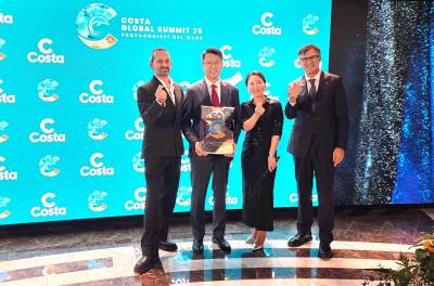 롯데관광개발, 코스타 글로벌 서밋서 'Over The Top' 수상