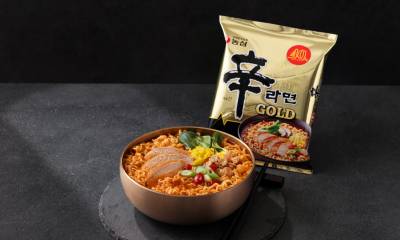 ‘닭고기 육수’에 매운맛 더했다…농심, 신라면 40주년 기념 ‘신라면 골드’ 출시