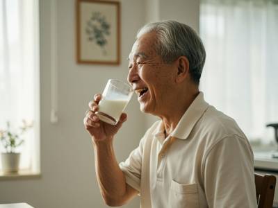 노년기 건강 관리의 핵심, 우유 섭취